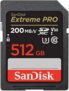כרטיס זיכרון SanDisk 512GB Extreme PRO